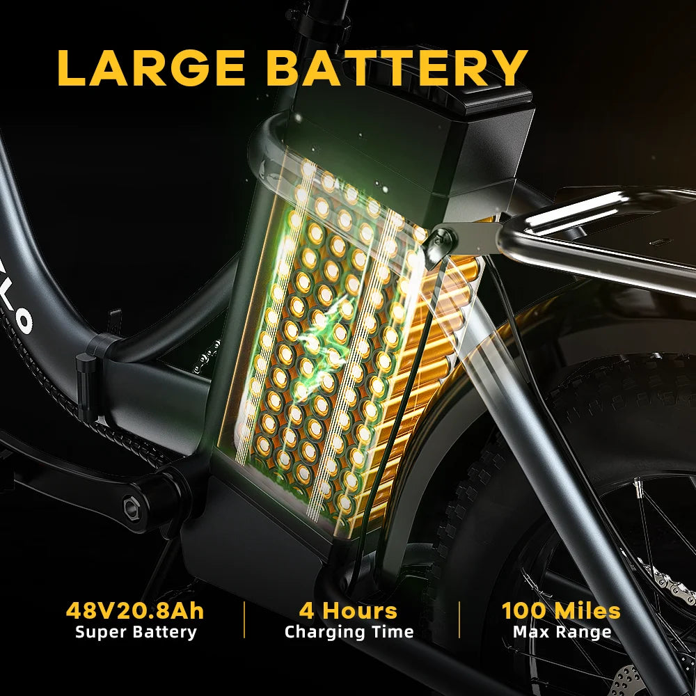 CYBERVELO Mars700 Foldable Electric Bike For Adults