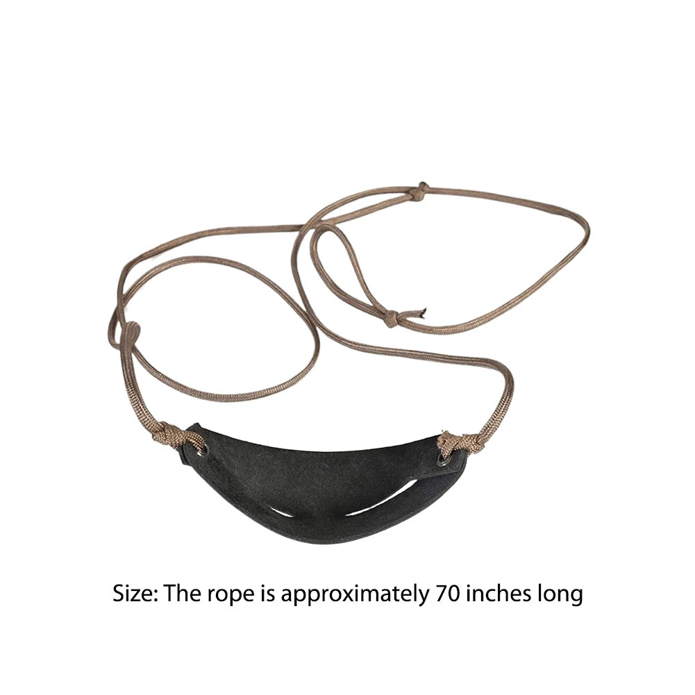 Handmade Leather Shepherd Sling Pouch For Slingshot Outdoor Use