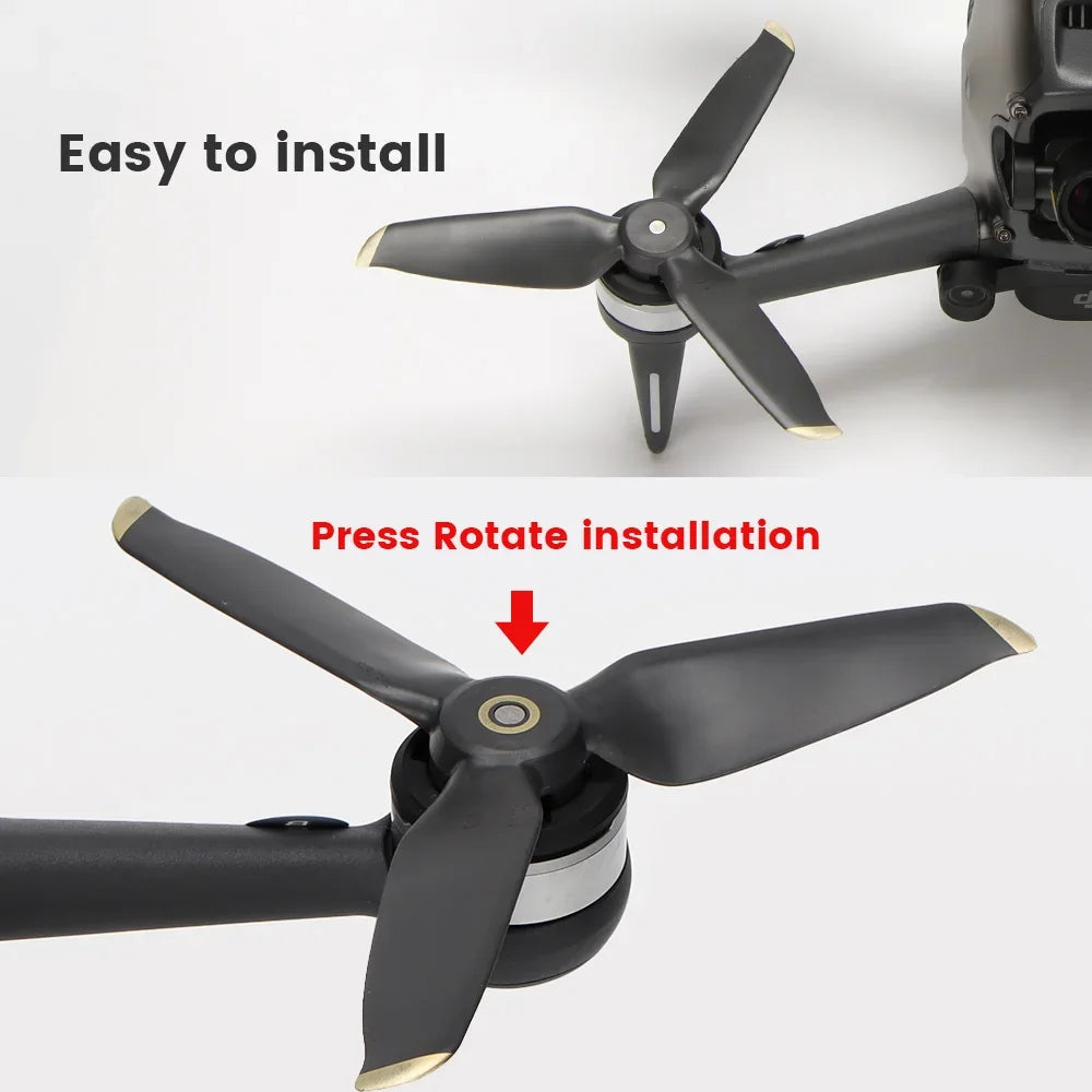 Quick Release Propellers for DJI FPV Props Paddle Blade Wing Fan Spare Part for DJI FPV Drone Accessories