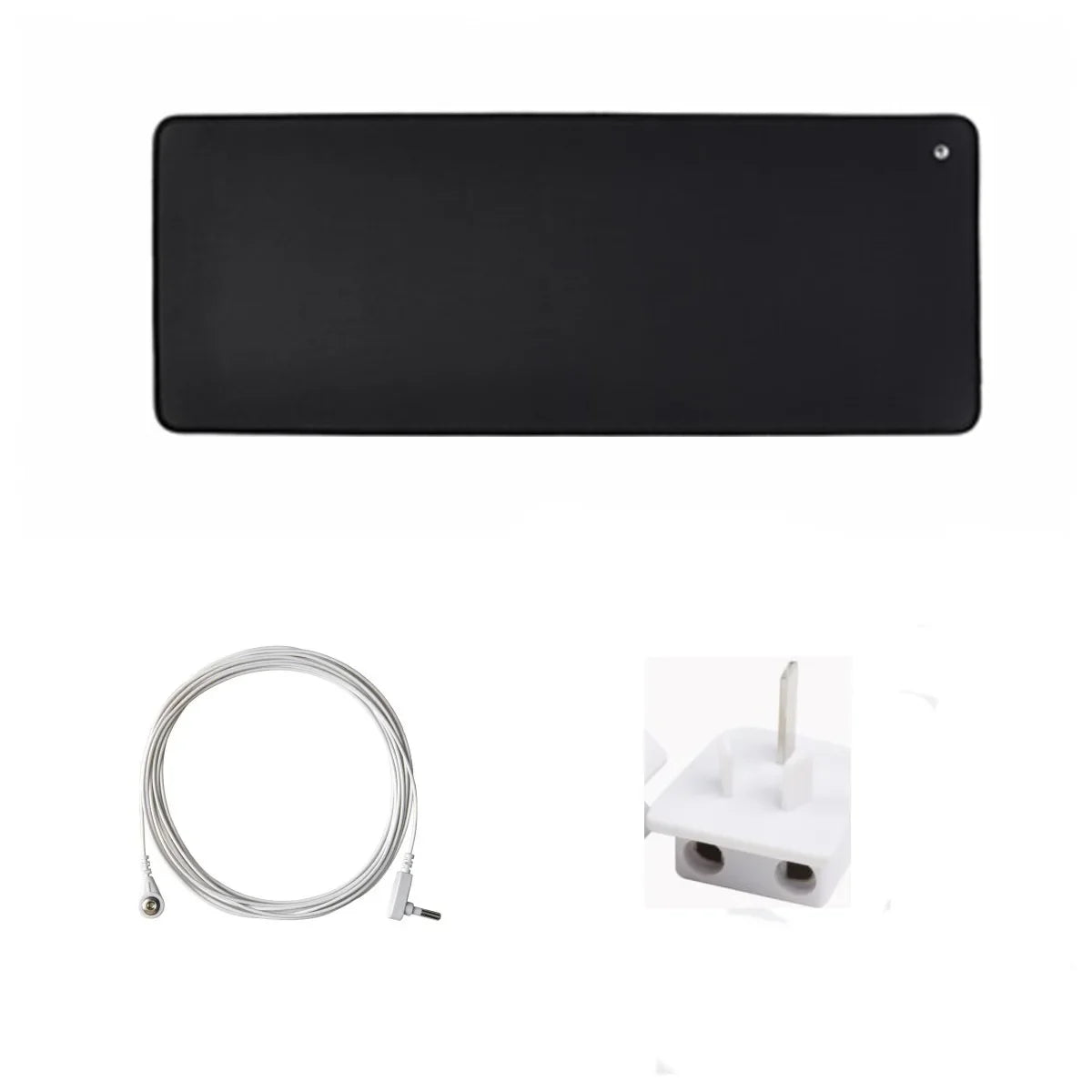 MAXSHARER Grounding Rubber Leather Mat Earthing Sleep Desk Pad