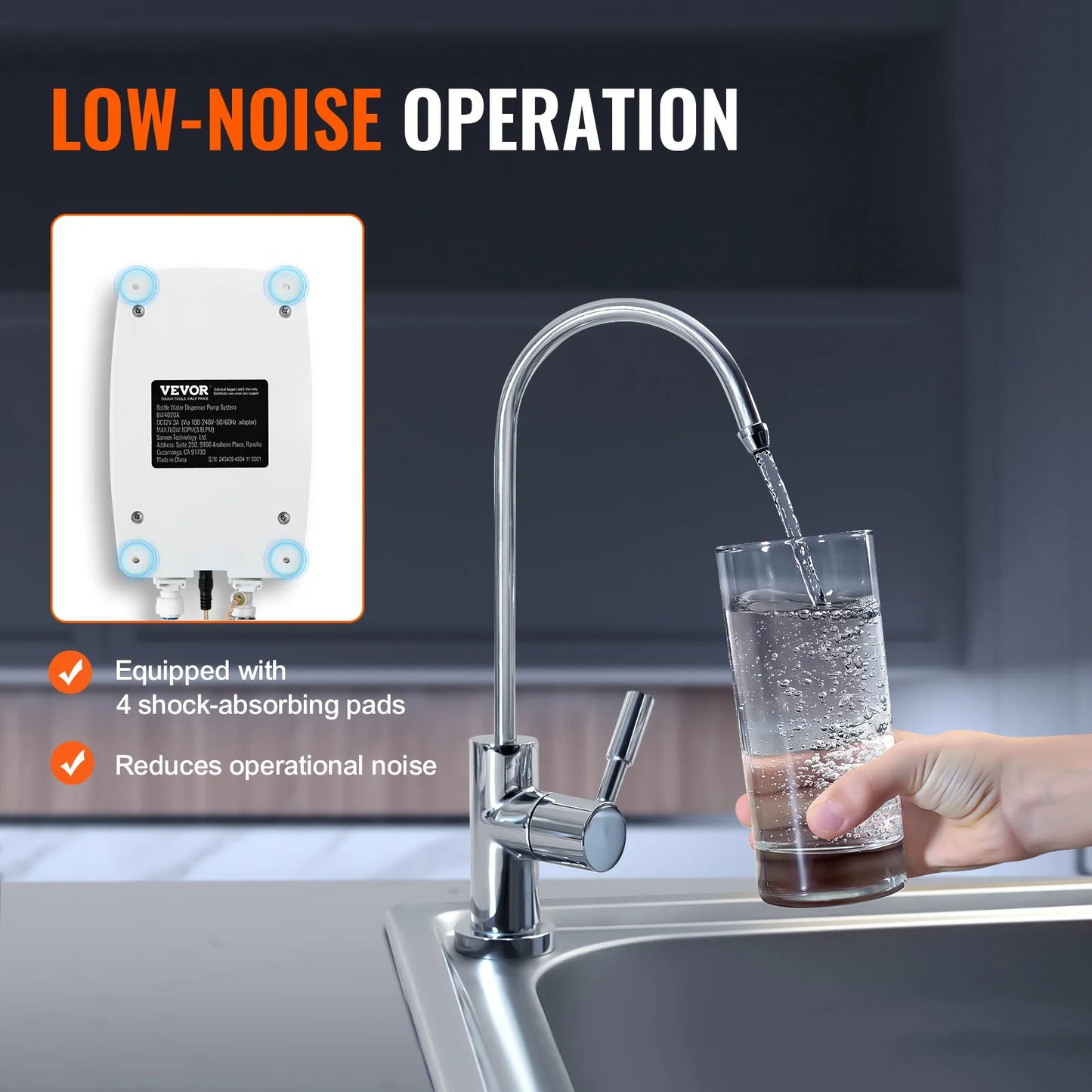 SucceBuy Auto Electric Water Dispenser Pump System
