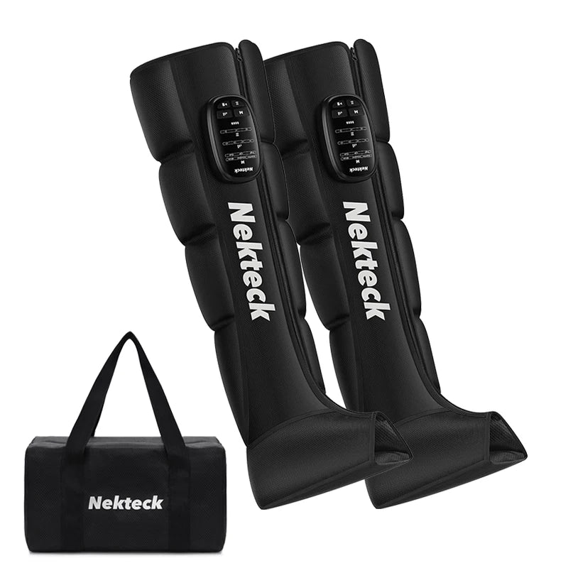 Nekteck Cordless Air Pressure Leg Massager Boots Calf Kneading