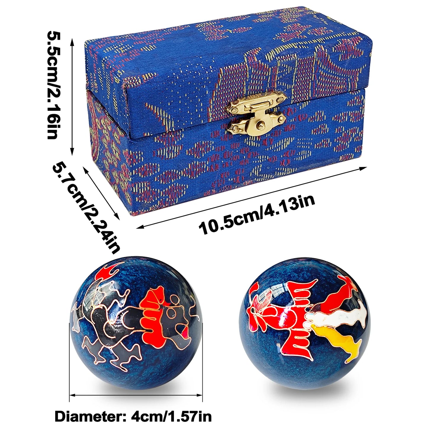 Fashion new sale BAODING HEALTH EXERCIZE STRESS RELIEF BALLS Feng Shui