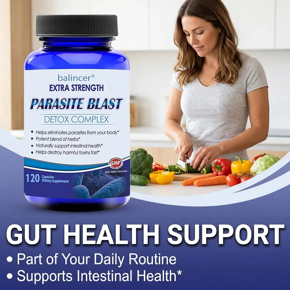 Balincer Colon Cleansing Supplement - Helps Eliminate Parasites, Maintain Gut Health, and Promote Bowel Movements