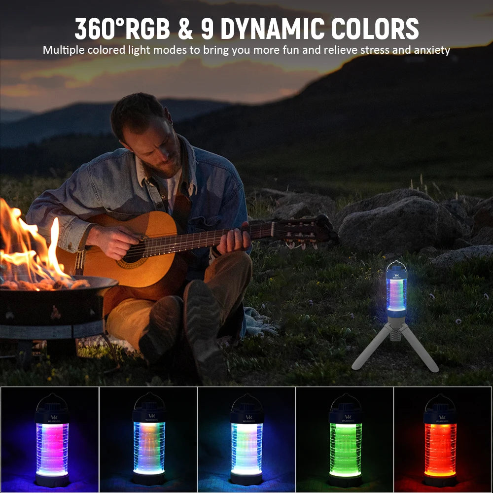 Wurkkos CL01 Mini RGB 360 Degree Flashlight 550 Lumens Power Bank