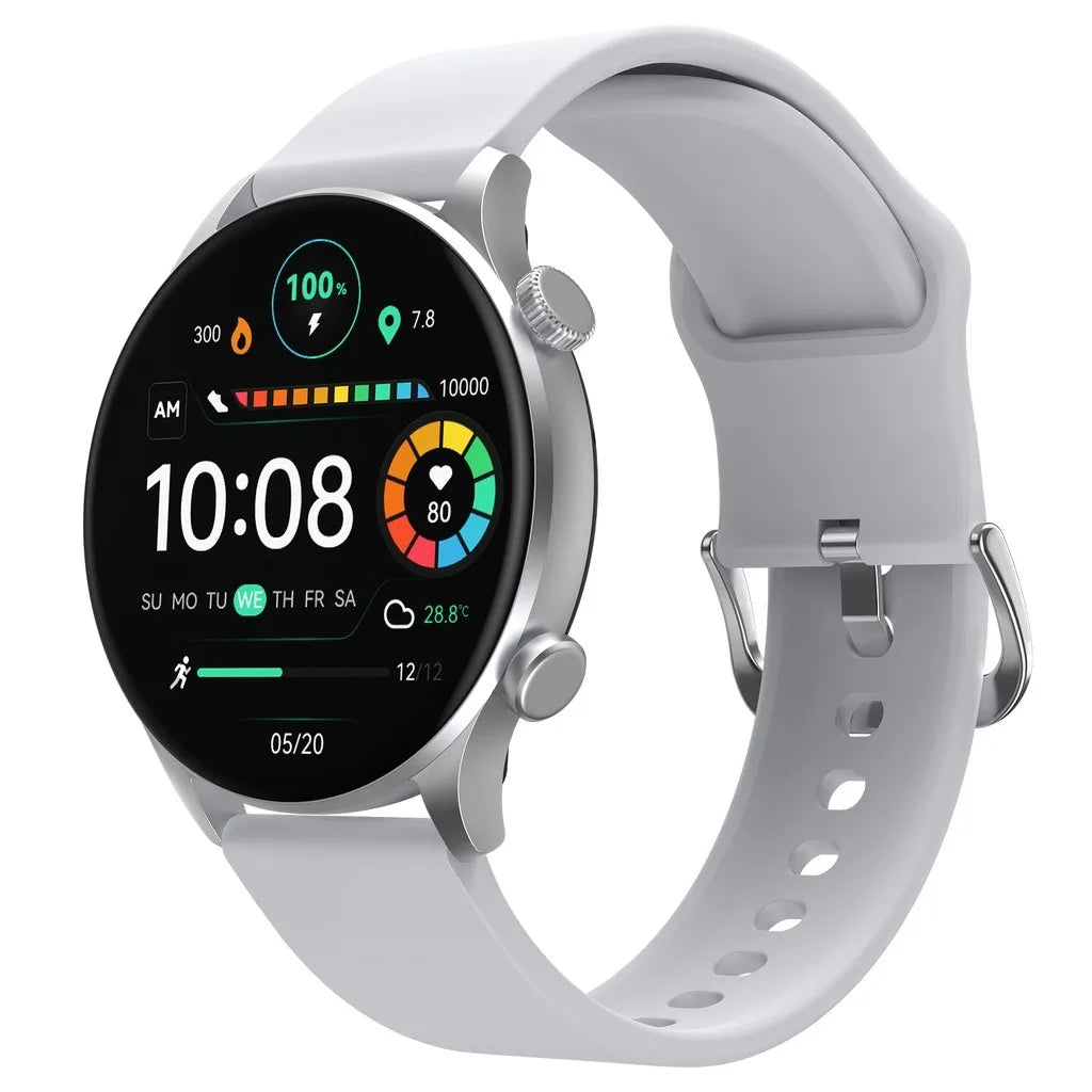 HAYLOU Solar Plus Smart Watch 1.43"AMOLED Display Bluetooth Phone Call Smartwatch Health Monitor IP68 Waterproof Sport Watch