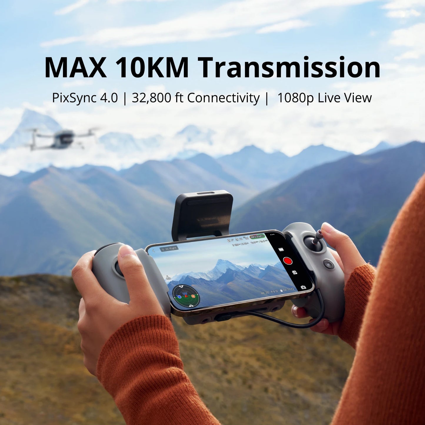 Potensic ATOM 2 3-Axis Gimbal Drone with 4K HDR Video