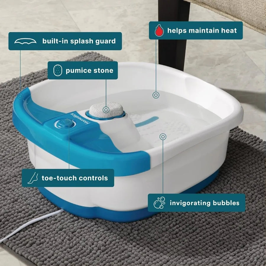 TLXT Bubble Mate Foot Spa Toe Touch Foot Bath