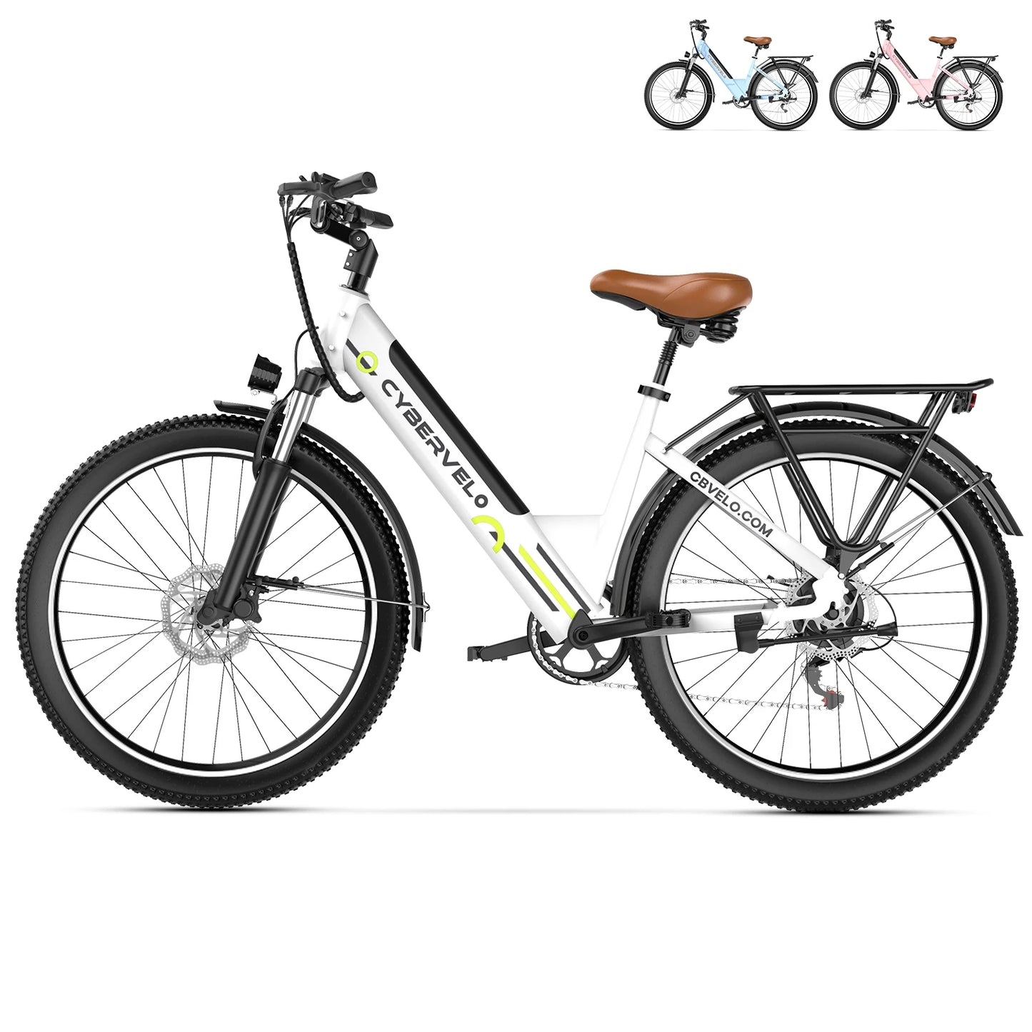 CYBERVELO EK2 1000W Electric Bike With Removable Battery