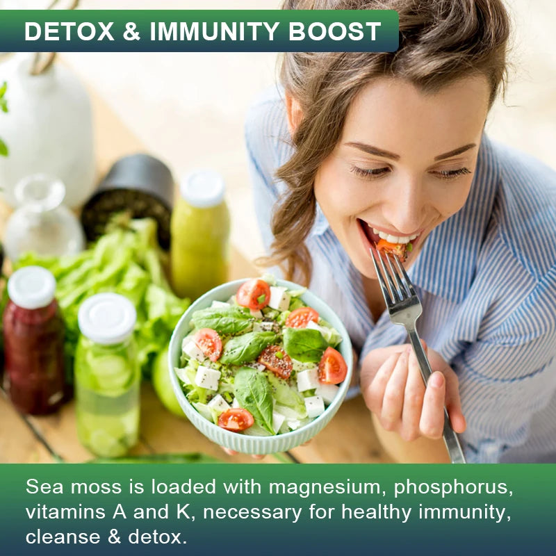 Beworths Sea Moss Capsule Immune Support And Thyroid Health
