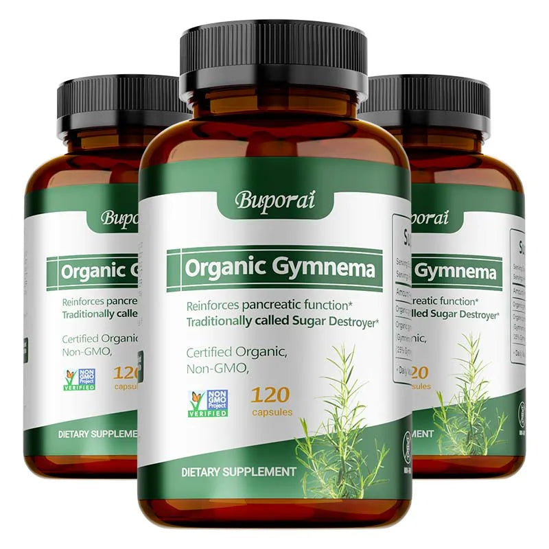 Organic Gymnema - Promotes Intestinal Health and Nutrient Absorption, Strengthens The Immune System, and Boosts Natural Energy