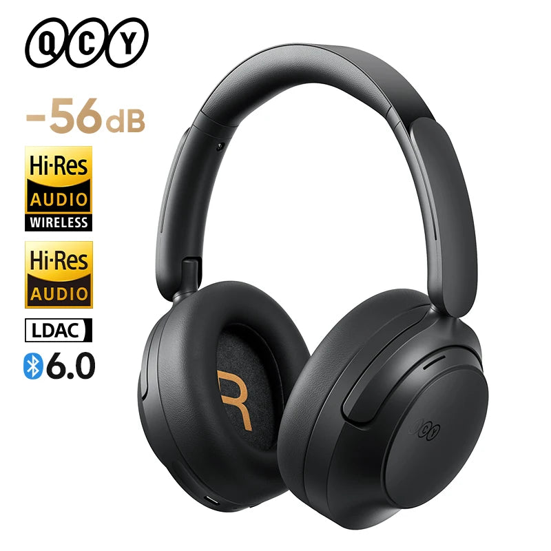 QCY H3S Over Ear Wireless Headphones HiRes LDAC Spatial Sound