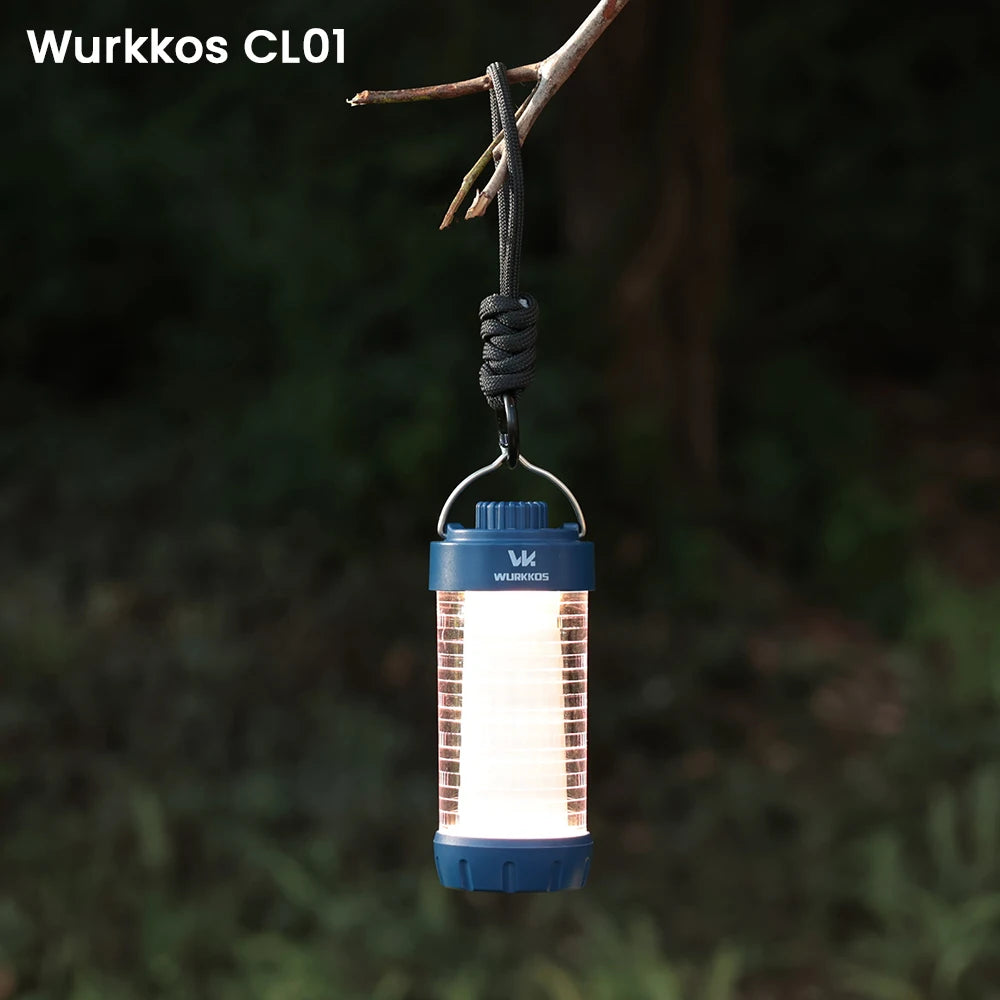 Wurkkos CL01 Mini RGB 360 Degree Flashlight 550 Lumens Power Bank