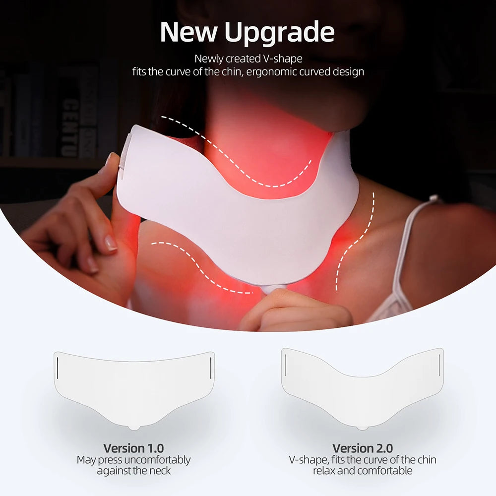 Foreverlily 7 Color Photon LED Face Mask 3D Silicone