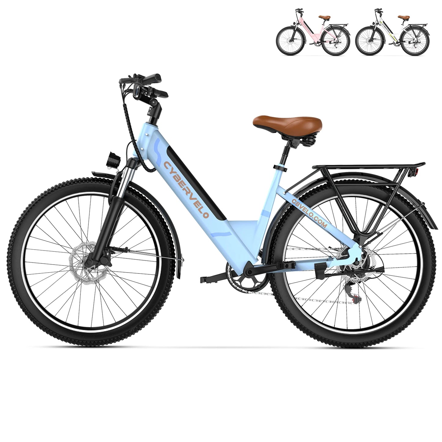 CYBERVELO EK2 1000W Electric Bike With Removable Battery