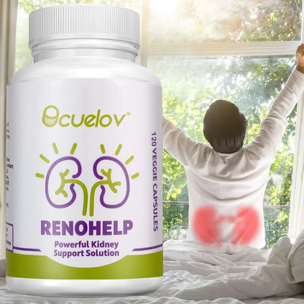 Powerful Natural Kidney Support Supplement for Healthy Kidney Function, Support Urinary Tract Health, Vegan & Gluten Free