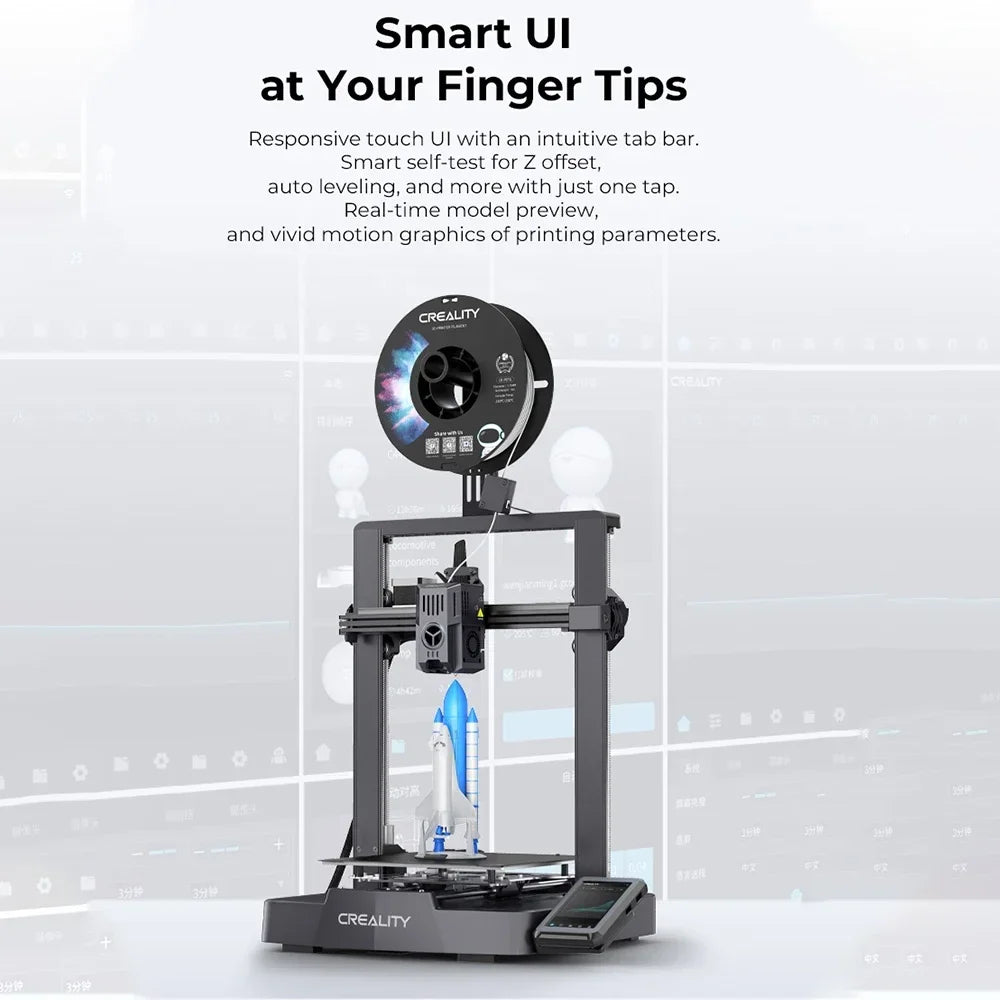 Creality Ender3 V3 KE High Speed Printing OS X Axis