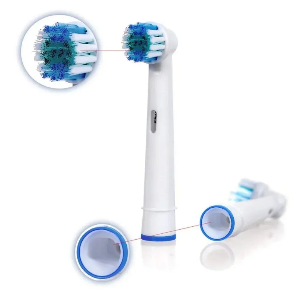 40pcs Replacement Brush Heads for Oral-B Electric Toothbrush Fit Advance Power/Pro Health/Triumph/3D Excel/Vitality