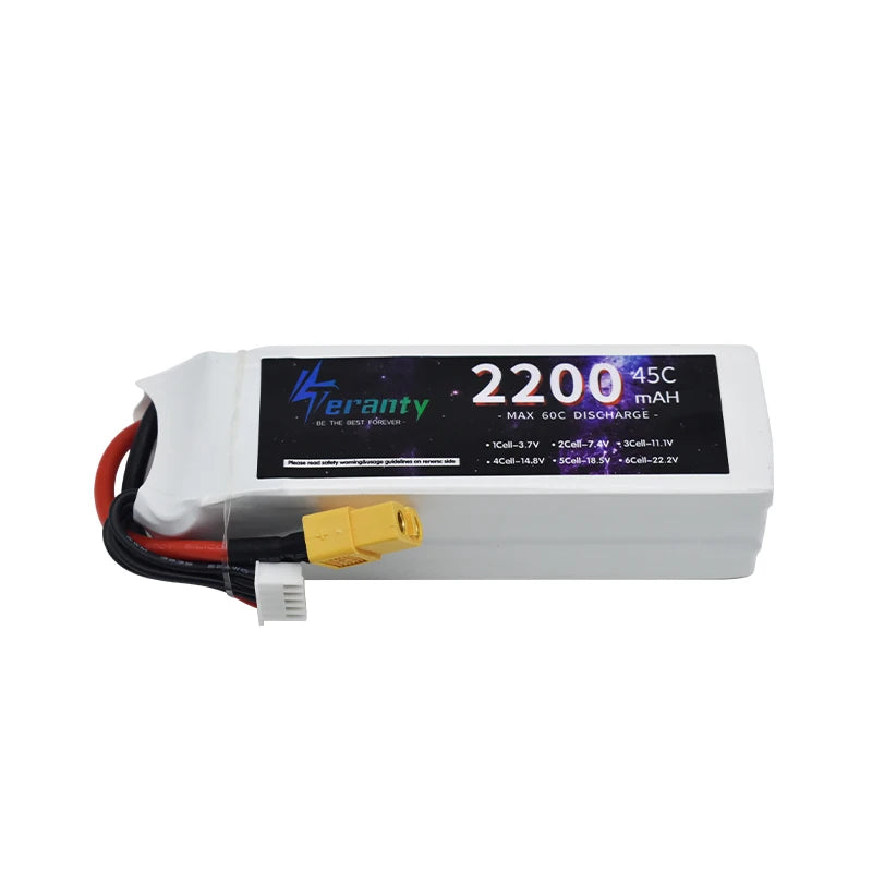 TERANTY 4S 14.8V Lipo Battery 1500/2200/2700/3000/3500/4600/5600/6500/7200/8000/8500/9800mAh For RC Car FPV Drone Desert Truck