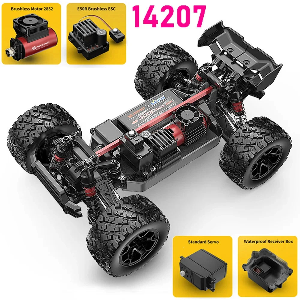 Jyscend Hyper Go MJX Off Road Brushless 4WD RC Car
