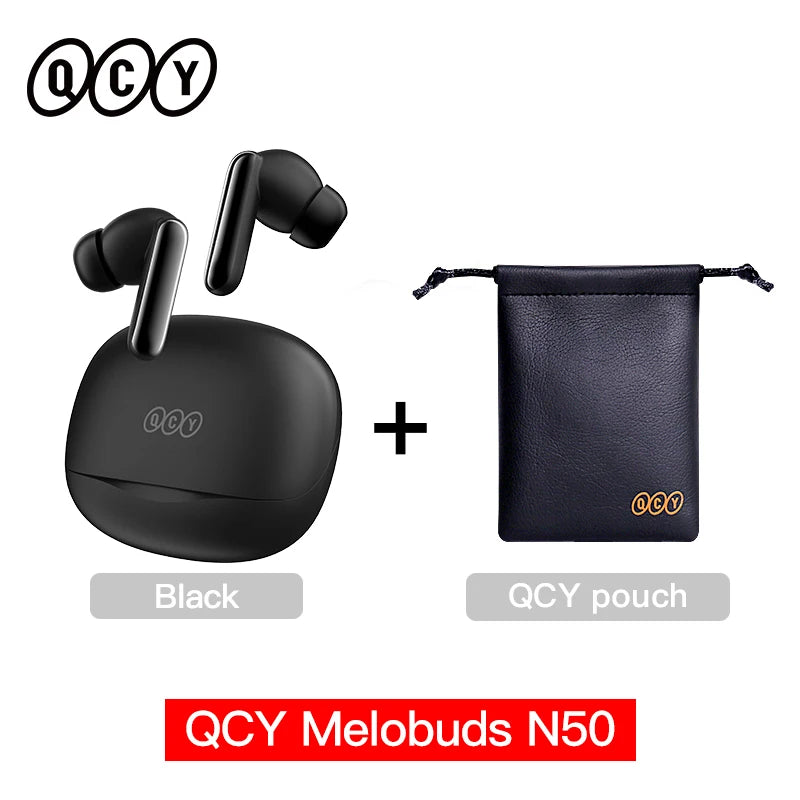 QCY Melobuds N50 ANC Bluetooth Earphones With Multipoint And 6 Mics