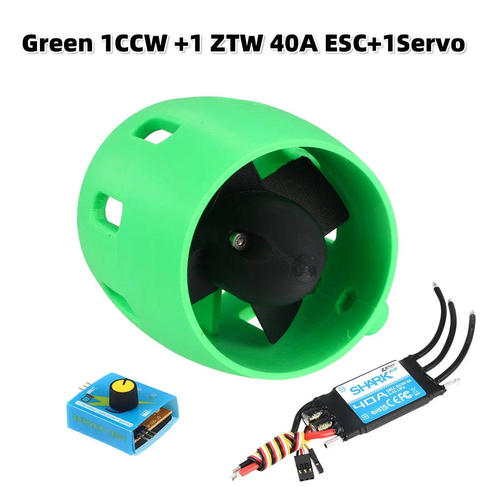 High Power Brushless Underwater Thruster Waterproof Propeller Motor For RC Boat SUP Board Rescue Boat Underwater Drone Net T