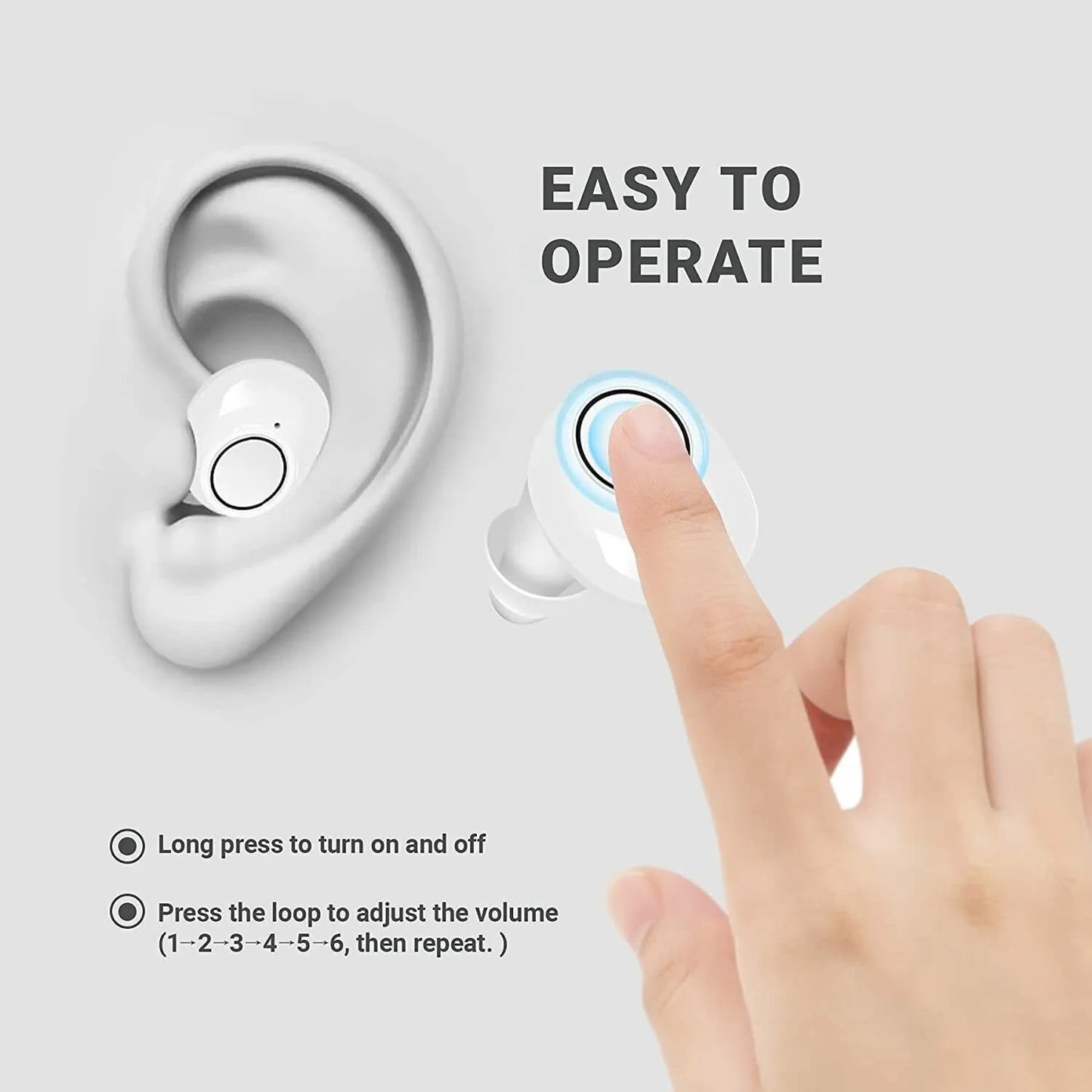 Hign-concerned JH A39 Hearing Aids In Ear Rechargeable Sound Amplifier