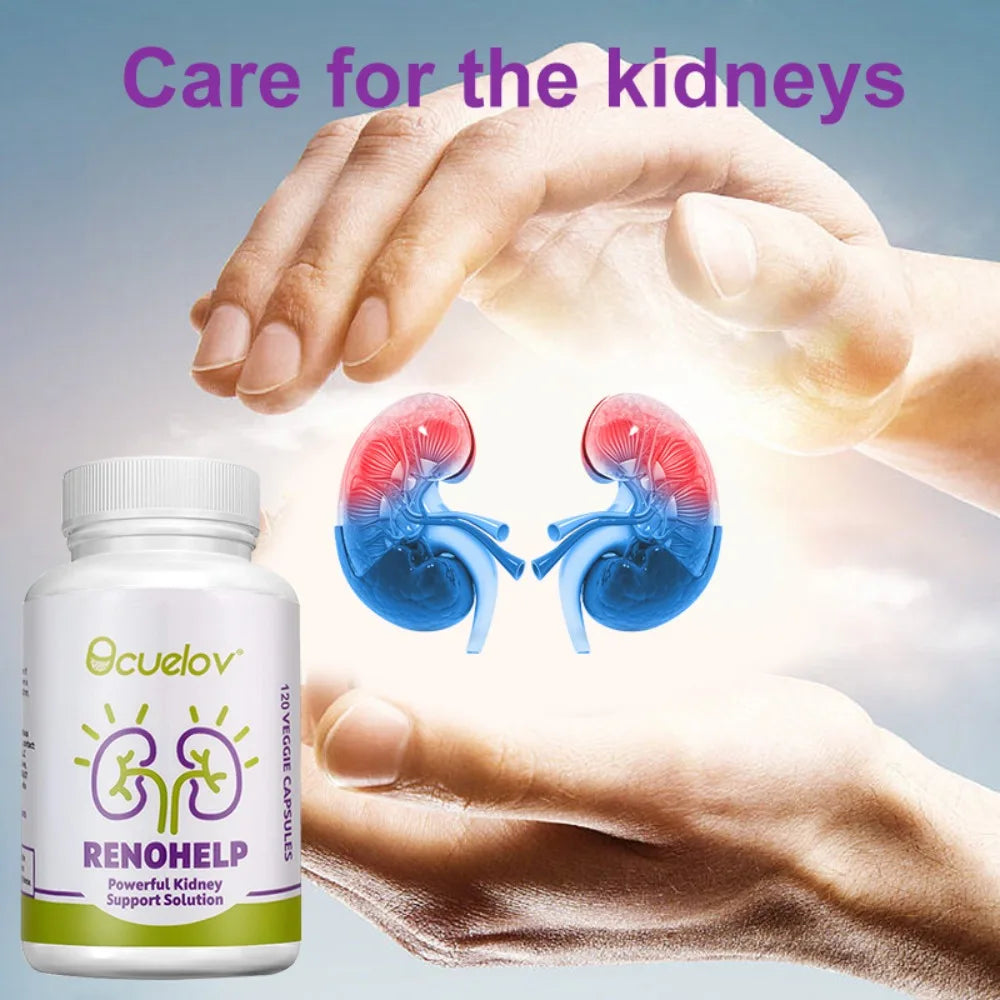 Powerful Natural Kidney Support Supplement for Healthy Kidney Function, Support Urinary Tract Health, Vegan & Gluten Free