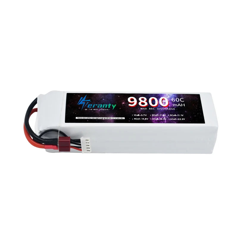 TERANTY 4S 14.8V Lipo Battery 1500/2200/2700/3000/3500/4600/5600/6500/7200/8000/8500/9800mAh For RC Car FPV Drone Desert Truck