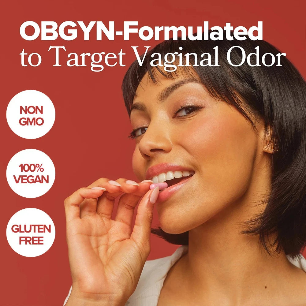Women's Vaginal Probiotic Vitamin Capsules, Support Urinary Tract and Vaginal Health, Lactobaccilus & V-Positiv Probiotic Blend