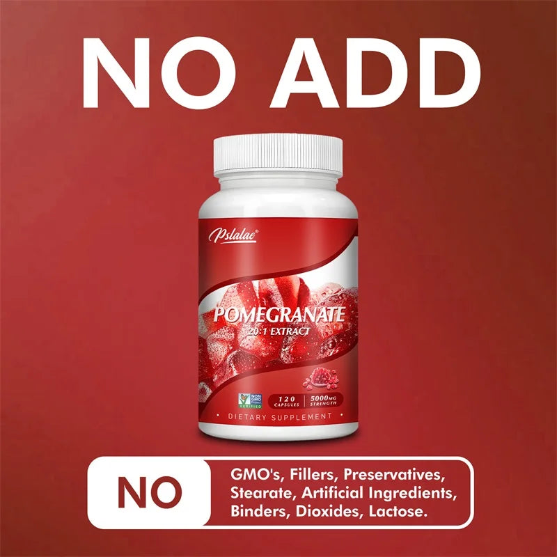 Pomegranate Extract - Strengthens The Immune System, Antioxidant,Supports Cardiovascular Health, for Heart Health Joint Support
