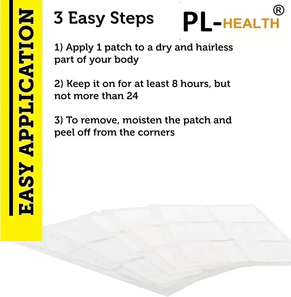 30 Patches Glucosamine Chondroitin Transdermal Patches& for Men & Women for Joint Health & Relief