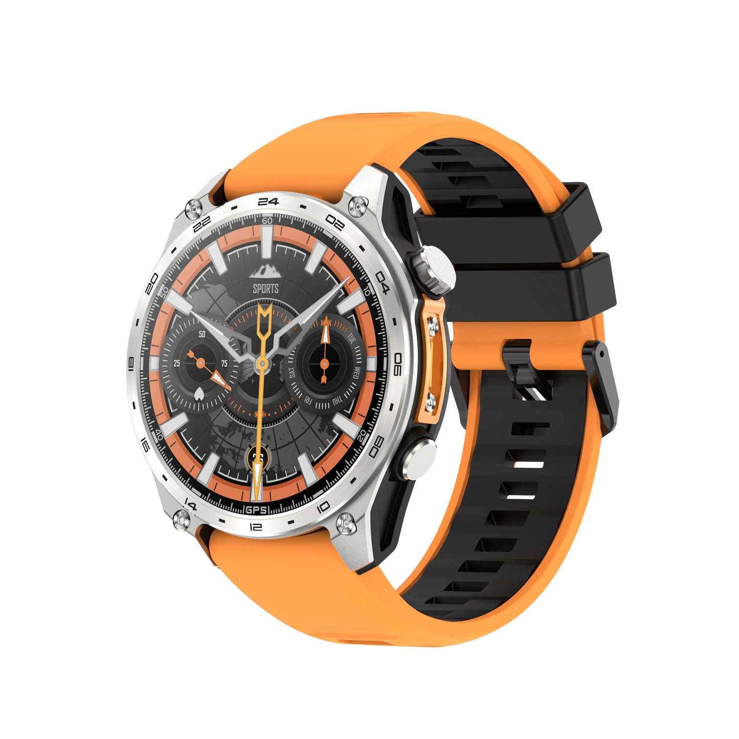 GPS Smart Watch for Outdoor HD300Pro Sports Watch Offline Map 5.4Bluetooth Call Waterproof Health Travel Diving Smartwatch