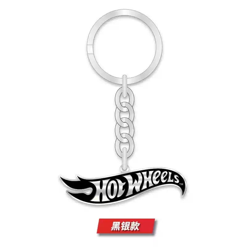Hot Wheels Logo Men'S Keychain 2025 Mini Pendant Ring Chain Non-Radio Controlled Model Car Toy Vehicle Accessory For Boys