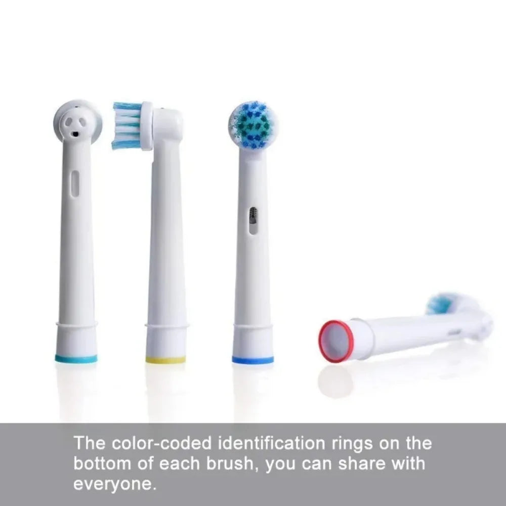 40pcs Replacement Brush Heads for Oral-B Electric Toothbrush Fit Advance Power/Pro Health/Triumph/3D Excel/Vitality
