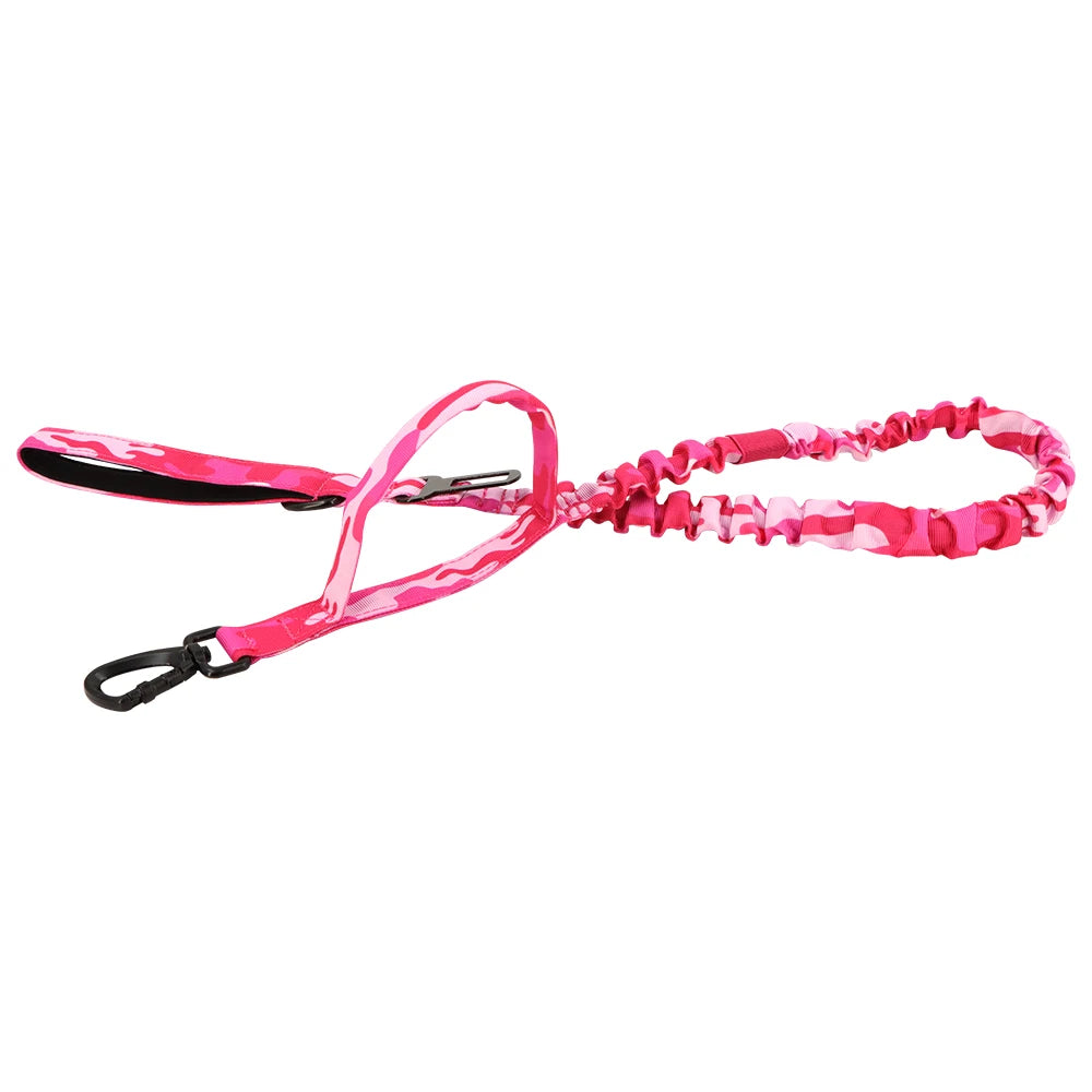 Camouflage Dog Harness Tactical Adjustable Leash For Large German Shepherds
