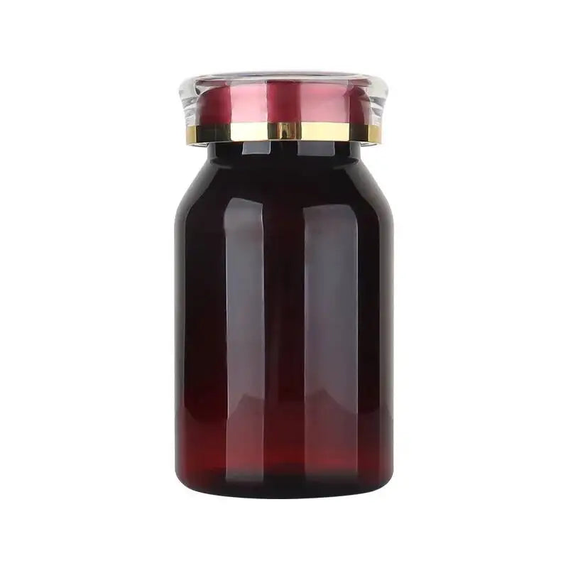 120ml Health Light Proof Empty Medicine Capsule Paket Plastic Jars Tiny Bottles Spice Storage Mini Container  10PCS