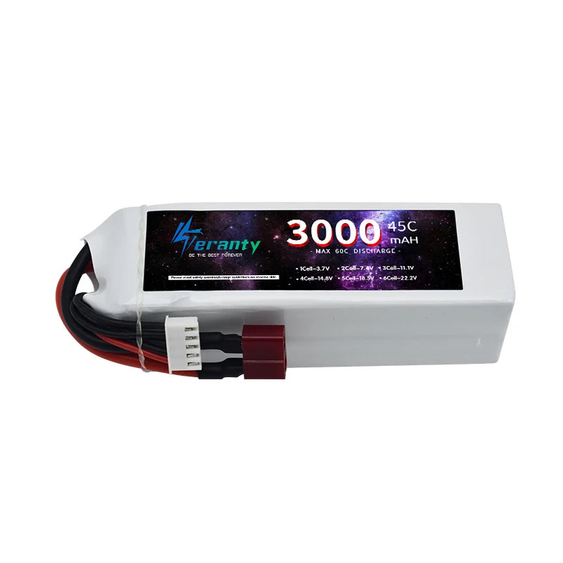 TERANTY 4S 14.8V Lipo Battery 1500/2200/2700/3000/3500/4600/5600/6500/7200/8000/8500/9800mAh For RC Car FPV Drone Desert Truck
