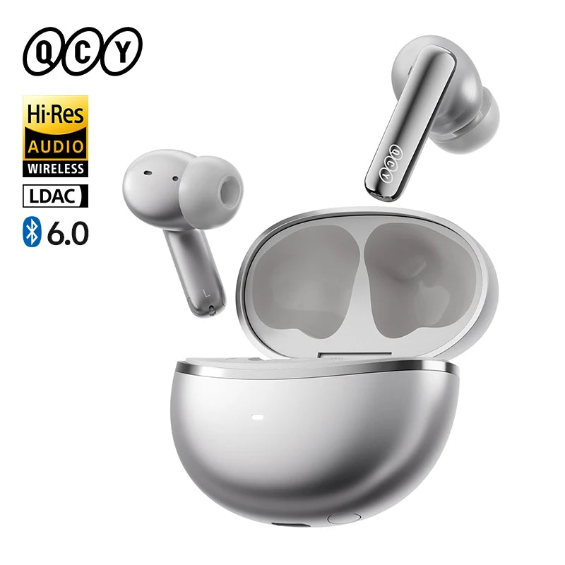QCY HT18 Wireless Earphones Bluetooth 6.0 LDAC Hi Res Audio