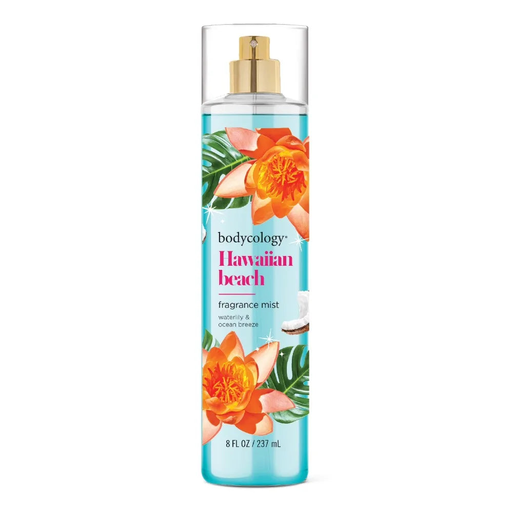 Hawaiian Beach Fragrance Body Mist Refreshing Scent For Women