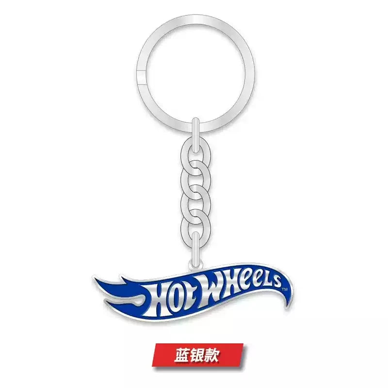 Hot Wheels Logo Men'S Keychain 2025 Mini Pendant Ring Chain Non-Radio Controlled Model Car Toy Vehicle Accessory For Boys