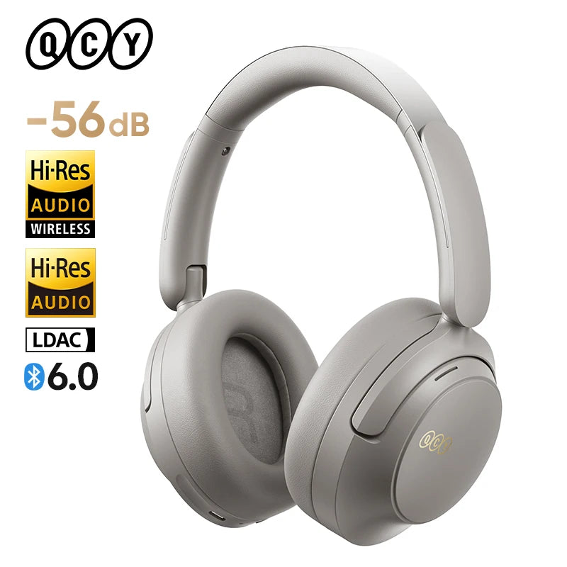 QCY H3S Over Ear Wireless Headphones HiRes LDAC Spatial Sound