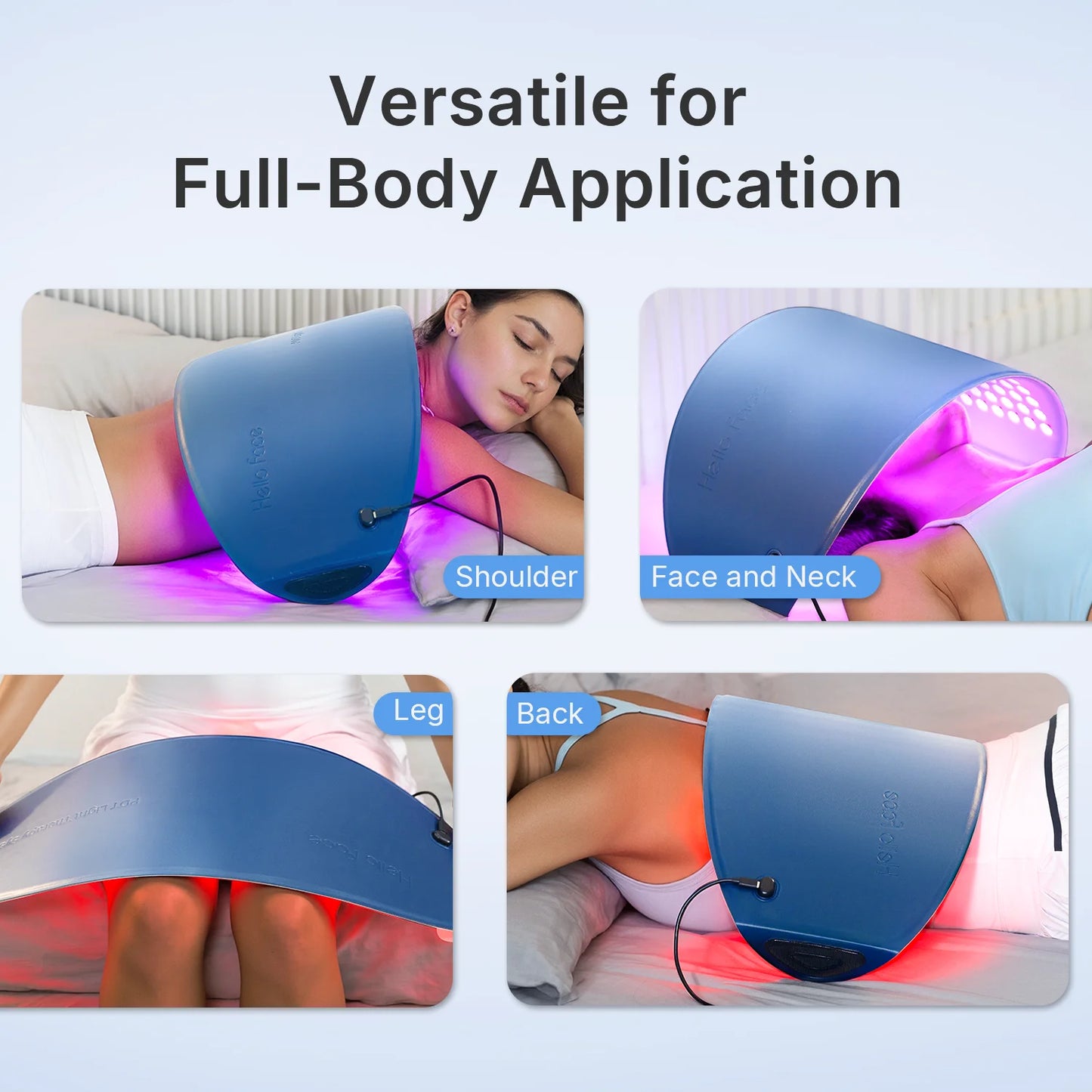 Hello Face L6 LED Light Mask 630nm NIR Therapy Device