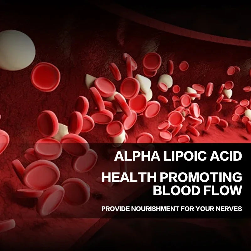 Alpha Lipoic Acid Softgels - Supports Nervous System Health, Powerful Antioxidant, Promotes Metabolism, Healthy Aging