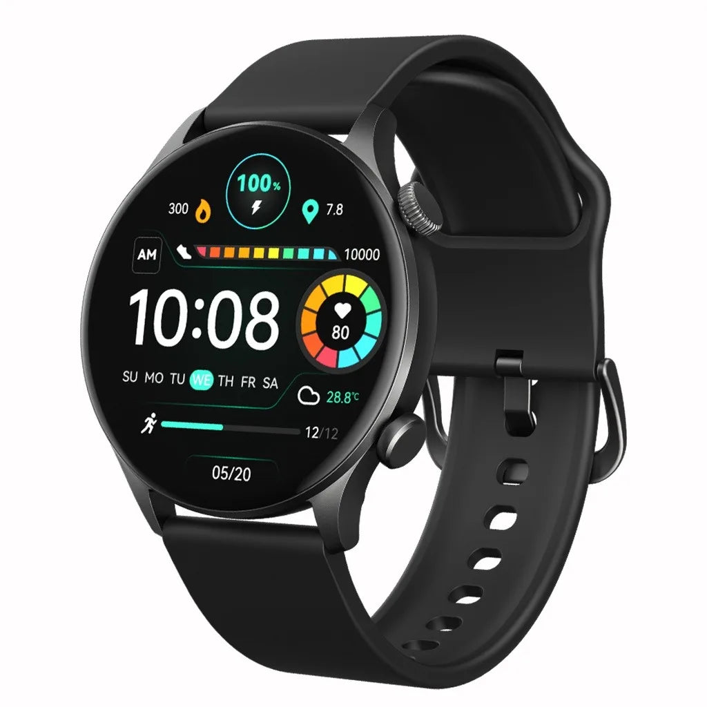 HAYLOU Solar Plus Smart Watch 1.43"AMOLED Display Bluetooth Phone Call Smartwatch Health Monitor IP68 Waterproof Sport Watch