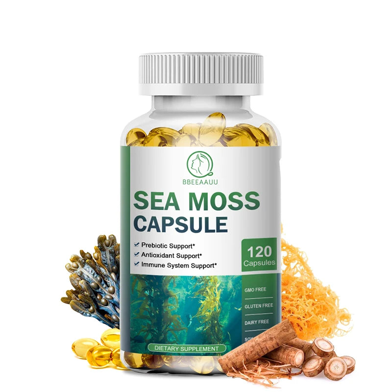 Beworths Sea Moss Capsule Immune Support And Thyroid Health