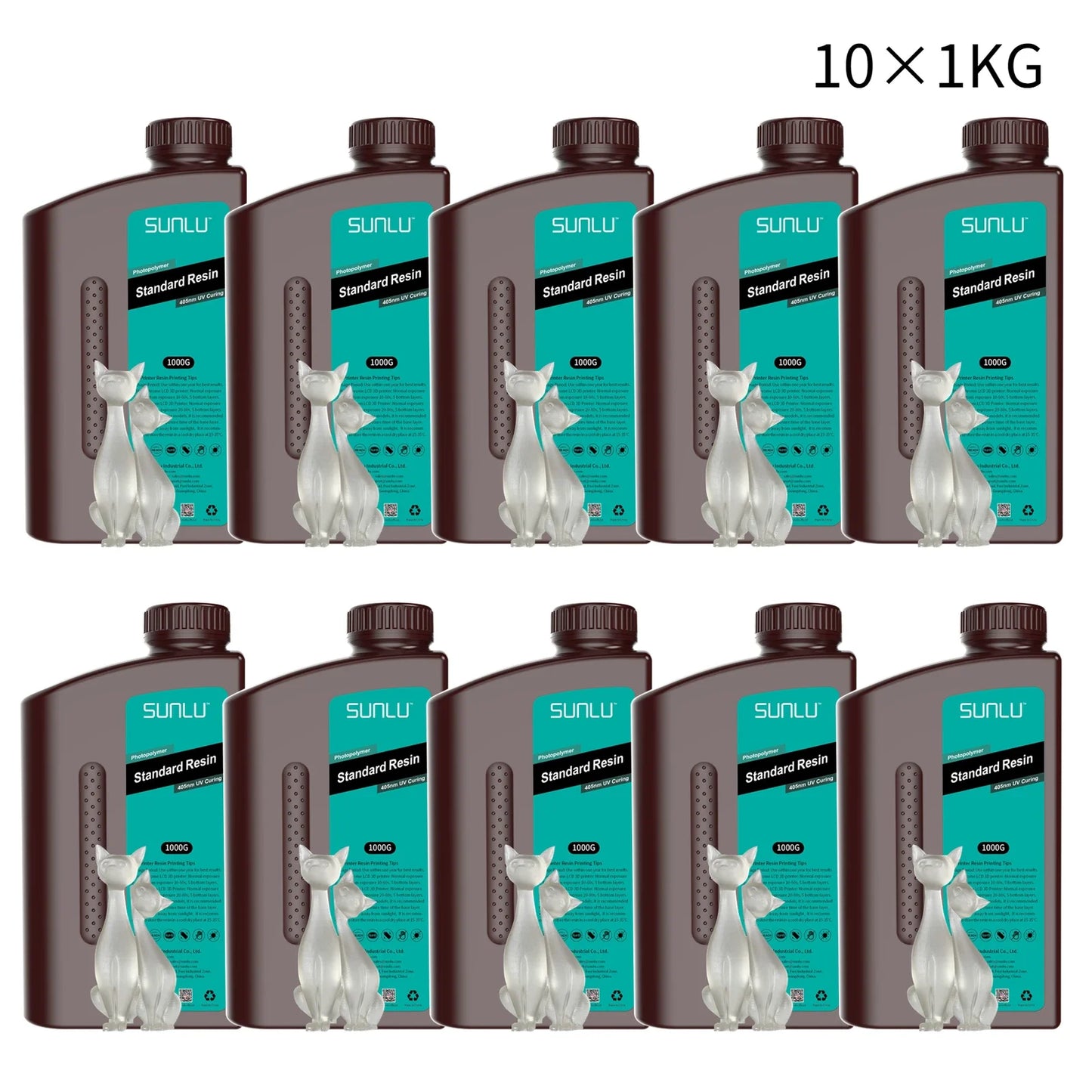 SUNLU Photosensitive Resin For 3D Printing Low Odor High Precision