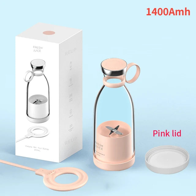 Zoeydam Portable Electric Juicer Blender USB Mini Fruit Extractor