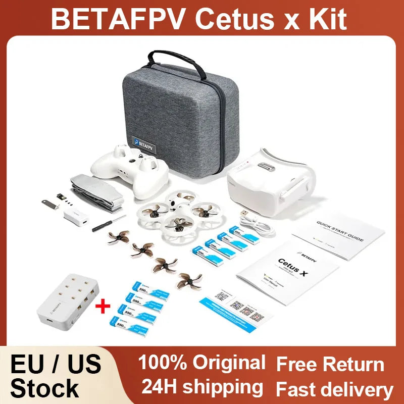 BETAFPV Cetus X FPV Kit With Transmitter And VR03 Goggles