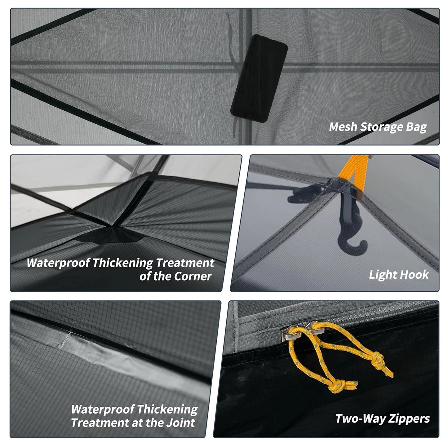 Naturehike Mongar Ultralight 2 Person Waterproof Tent For Camping